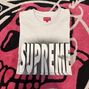 Supreme Light SS Top - White - Size Medium - Used